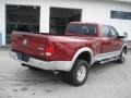 Deep Cherry Red Crystal Pearl 2012 Dodge Ram 3500 HD Laramie Crew Cab 4x4 Dually Exterior