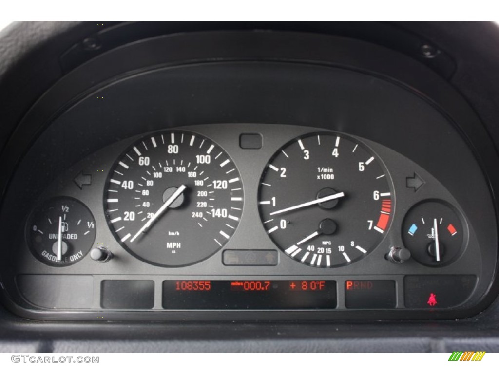 2002 BMW X5 3.0i Gauges Photos