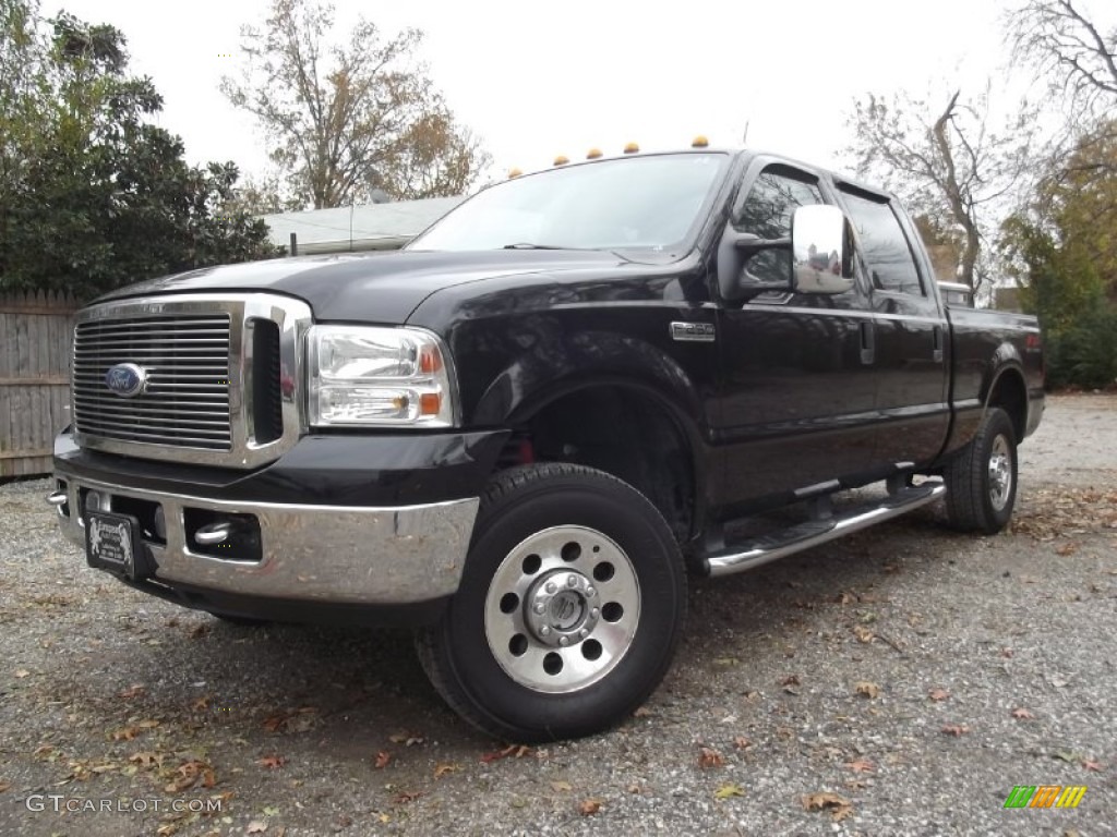 Black Ford F250 Super Duty