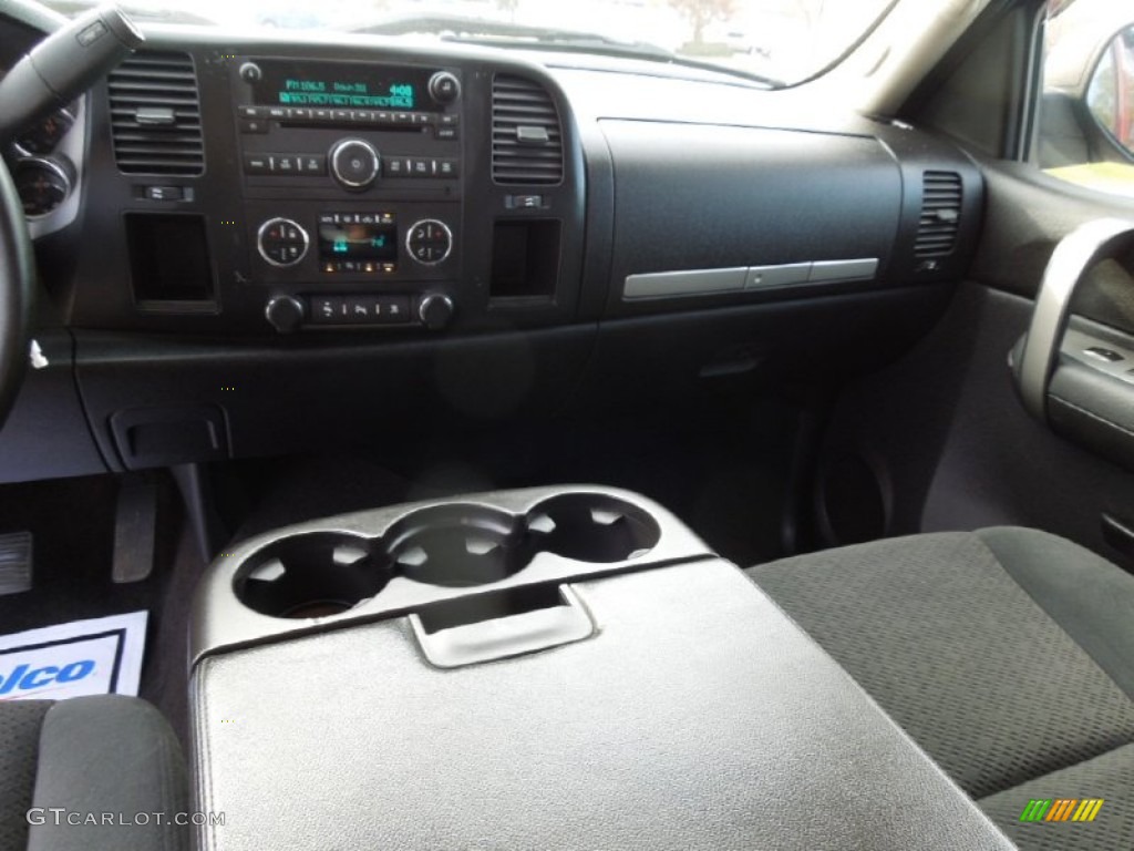 2007 Sierra 1500 SLE Extended Cab - Sport Dark Red Metallic / Ebony Black photo #18