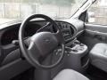 Medium Flint 2008 Ford E Series Van E350 Super Duty XLT Passenger Dashboard