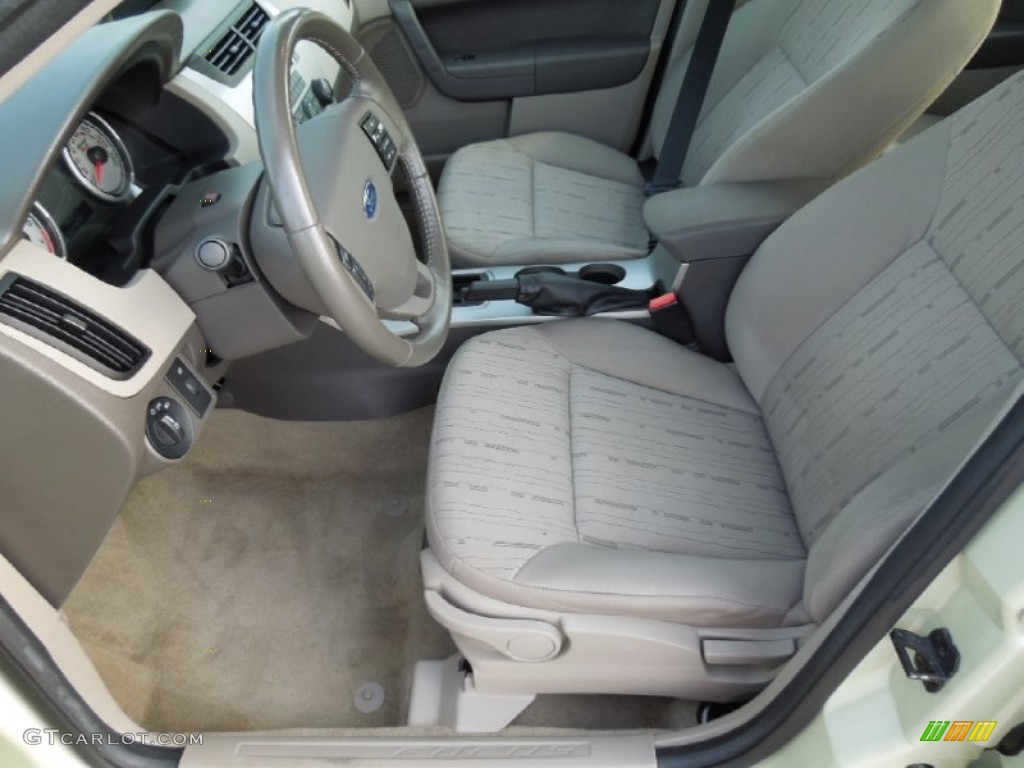 Medium Stone Interior 2011 Ford Focus SE Sedan Photo #73107843