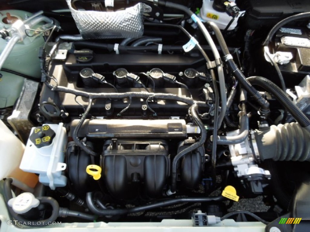 2011 Ford Focus SE Sedan 2.0 Liter DOHC 16-Valve Duratec 20 4 Cylinder Engine Photo #73108047