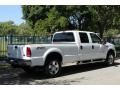 2006 Oxford White Ford F250 Super Duty Lariat Crew Cab 4x4  photo #11