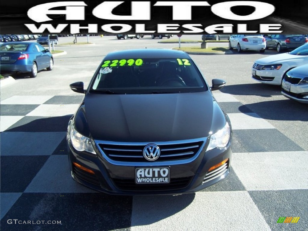2012 CC Sport - Urano Gray Metallic / Black photo #2