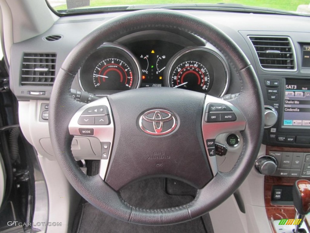 2011 Toyota Highlander Limited 4WD Steering Wheel Photos