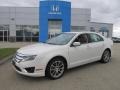 White Suede 2010 Ford Fusion SEL V6
