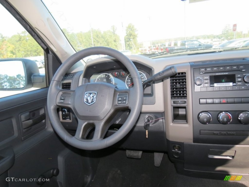 2012 Ram 1500 Express Regular Cab - Bright Silver Metallic / Dark Slate Gray/Medium Graystone photo #14