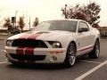 2009 Performance White Ford Mustang Shelby GT500 Coupe  photo #3