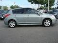 2010 Magnetic Gray Metallic Nissan Versa 1.8 SL Hatchback  photo #3