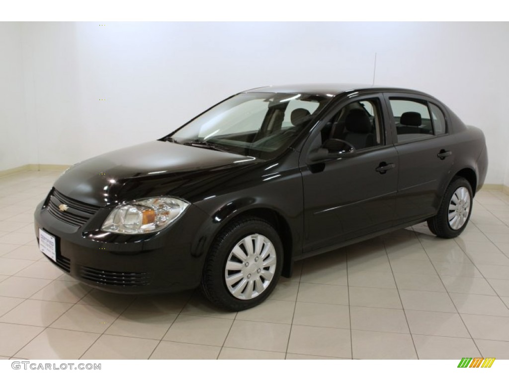 2010 Cobalt LT Sedan - Black / Ebony photo #3