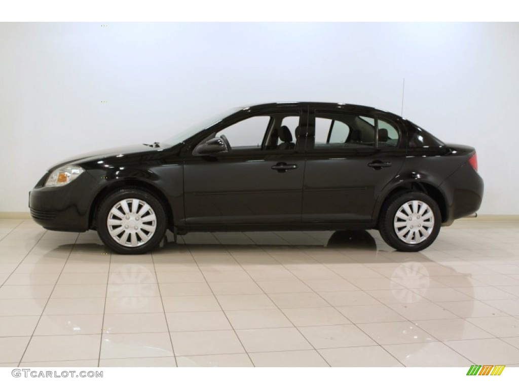 2010 Cobalt LT Sedan - Black / Ebony photo #4