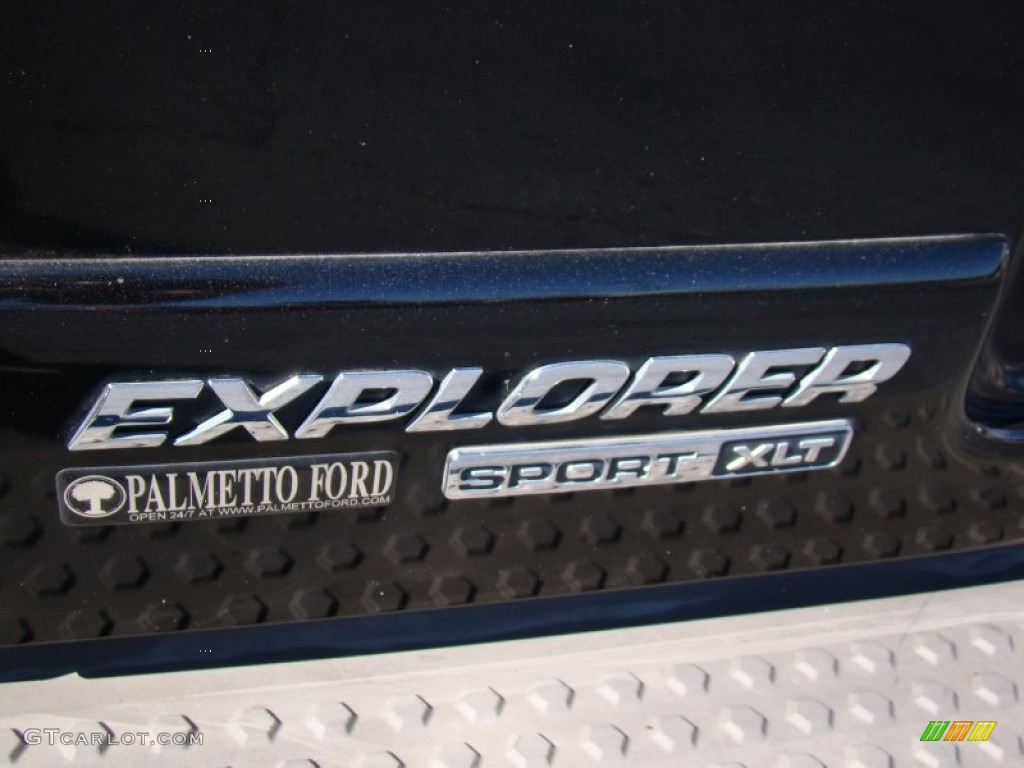 2003 Explorer Sport XLT - Black / Graphite Grey photo #28