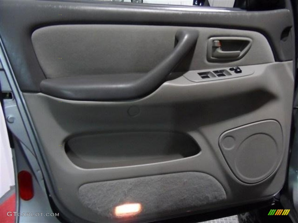 2006 Toyota Tundra Darrell Waltrip Double Cab 4x4 Light Charcoal Door Panel Photo #73114122