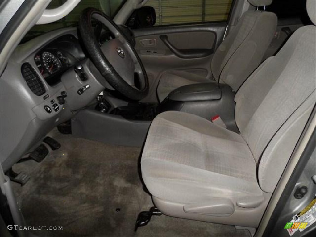 Light Charcoal Interior 2006 Toyota Tundra Darrell Waltrip Double Cab 4x4 Photo #73114152