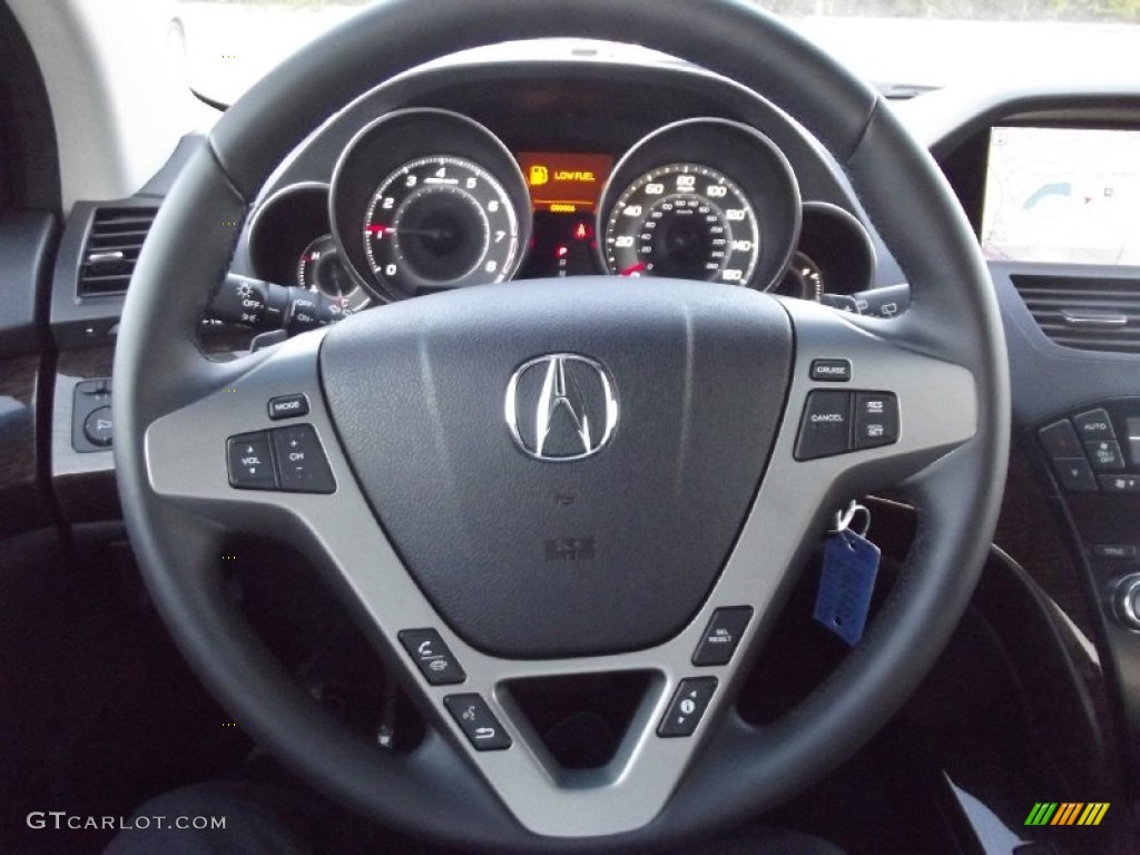 2013 MDX SH-AWD Technology - Crystal Black Pearl / Ebony photo #10