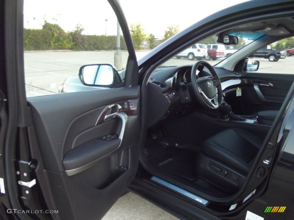 2013 MDX SH-AWD Technology - Crystal Black Pearl / Ebony photo #12