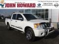 Blizzard White 2009 Nissan Titan SE Crew Cab 4x4