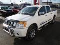 Blizzard White - Titan SE Crew Cab 4x4 Photo No. 3