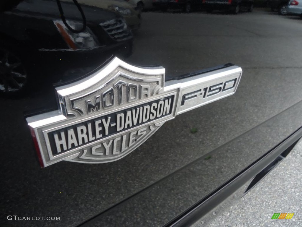 2006 F150 Harley-Davidson SuperCab 4x4 - Black / Black photo #38