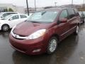 2009 Salsa Red Pearl Toyota Sienna Limited AWD  photo #3