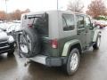2009 Jeep Green Metallic Jeep Wrangler Unlimited Sahara 4x4  photo #3