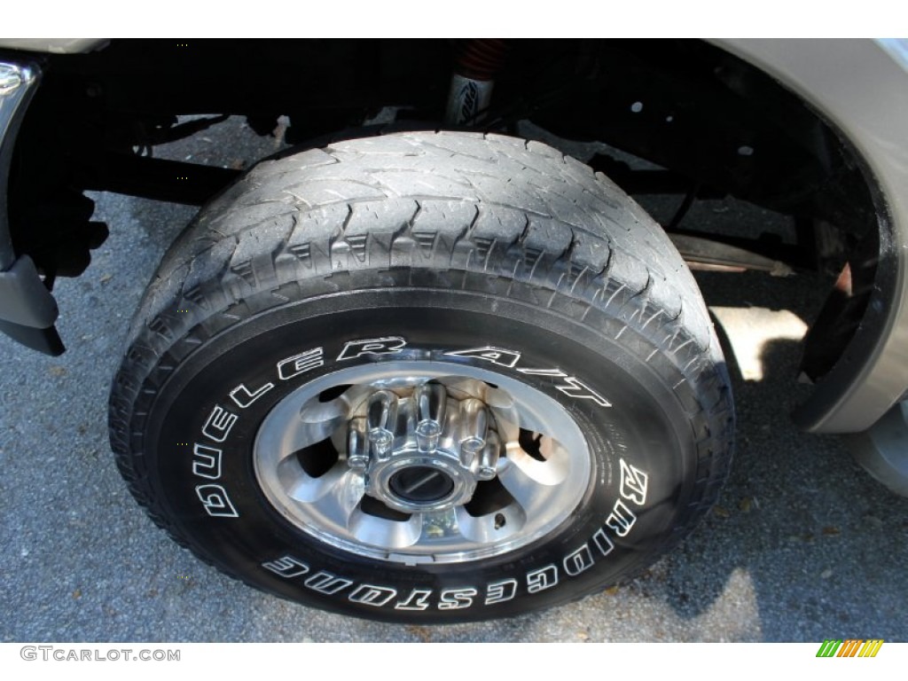 2004 F250 Super Duty King Ranch Crew Cab 4x4 - Chestnut Brown Metallic / Castano Leather photo #49