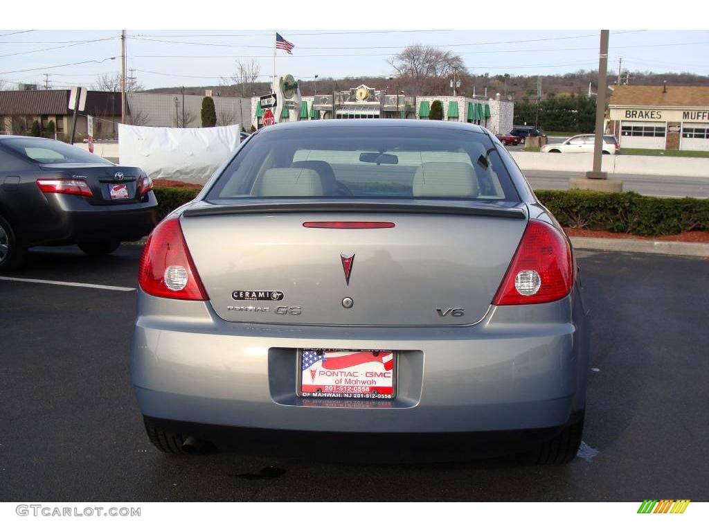 2007 G6 V6 Sedan - Blue Gold Crystal Metallic / Light Taupe photo #6