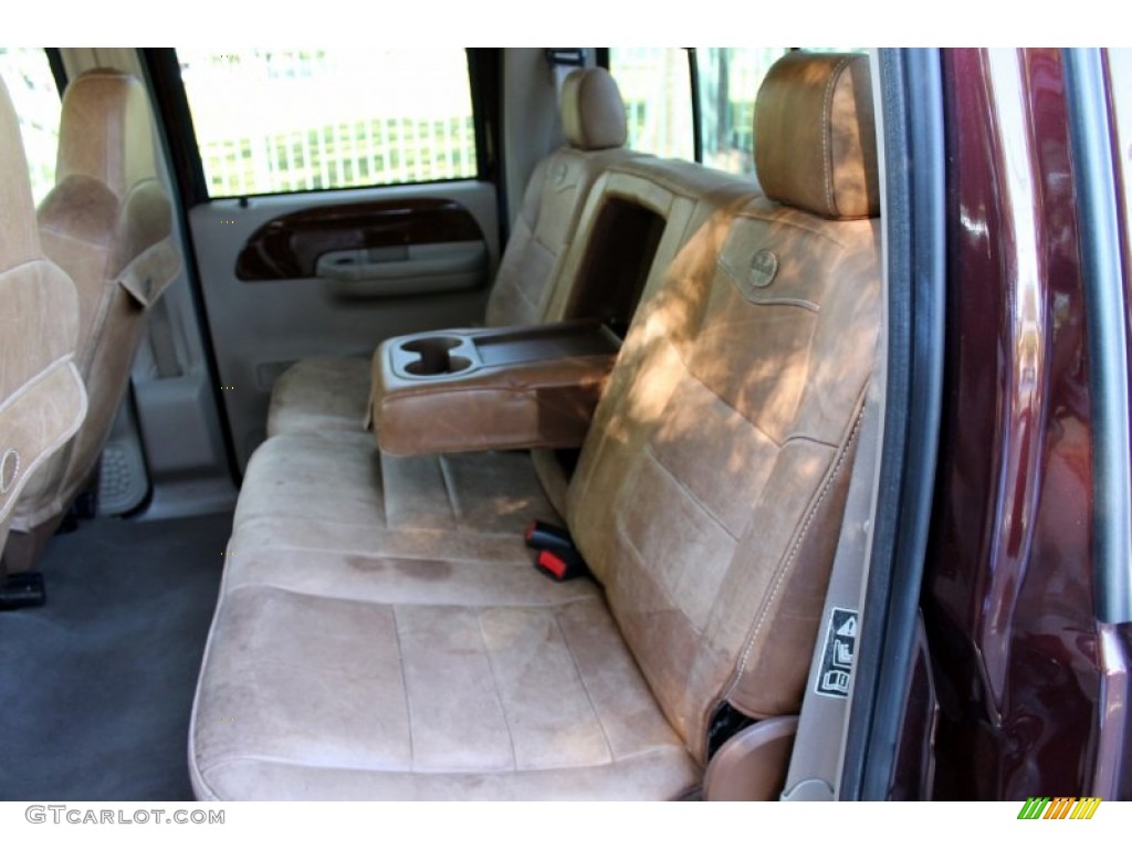 2004 F250 Super Duty King Ranch Crew Cab 4x4 - Chestnut Brown Metallic / Castano Leather photo #75