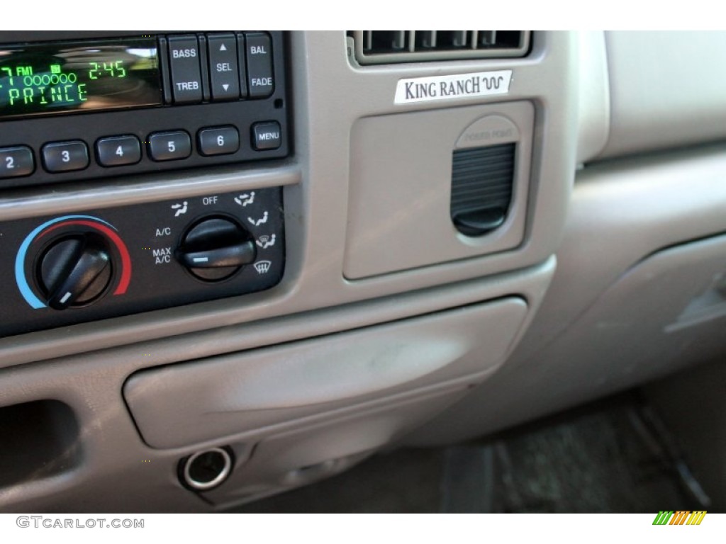 2004 F250 Super Duty King Ranch Crew Cab 4x4 - Chestnut Brown Metallic / Castano Leather photo #92