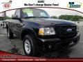 Black 2007 Ford Ranger Sport Regular Cab