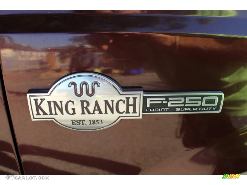 2004 F250 Super Duty King Ranch Crew Cab 4x4 - Chestnut Brown Metallic / Castano Leather photo #98