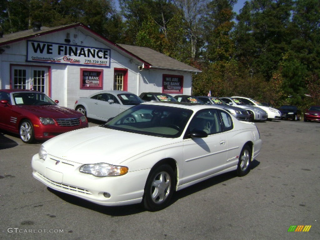2001 White Chevrolet Monte Carlo Ss 73113906 Gtcarlot Com