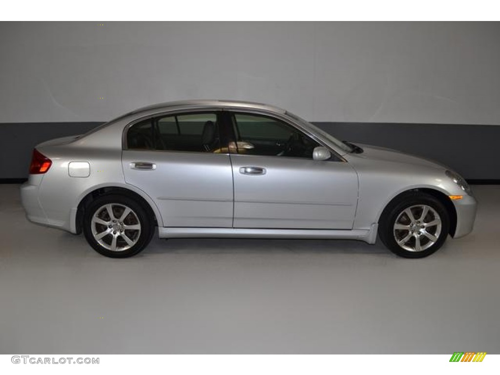 Liquid Platinum Metallic 2006 Infiniti G 35 x Sedan Exterior Photo #73118547