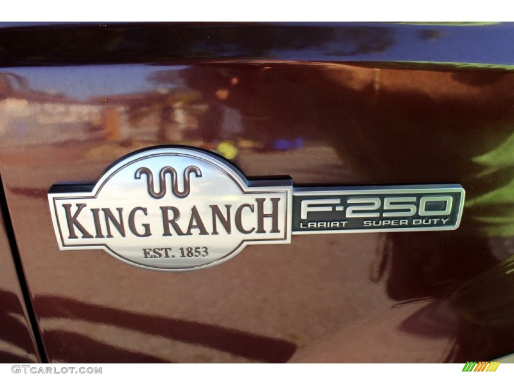 2004 F250 Super Duty King Ranch Crew Cab 4x4 - Chestnut Brown Metallic / Castano Leather photo #109