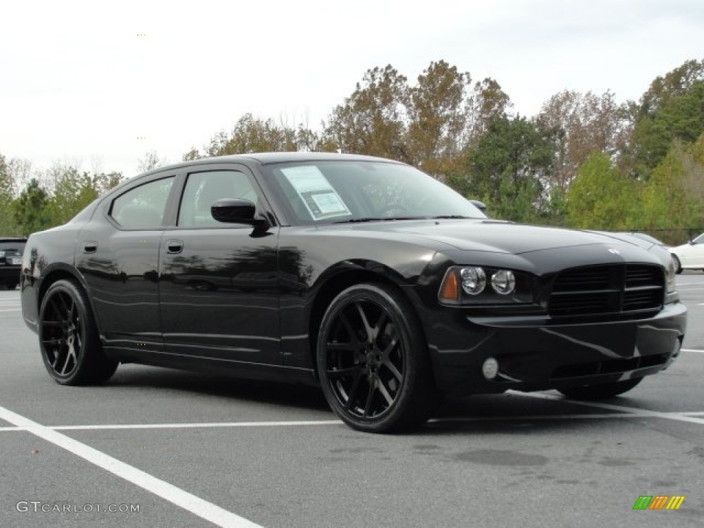 Brilliant Black Crystal Pearl 2010 Dodge Charger R/T Exterior Photo #73118889