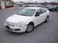 2008 White Suede Ford Fusion S  photo #1