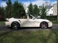 2009 Cream White Porsche 911 Turbo Cabriolet  photo #7