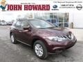 2013 Midnight Garnet Nissan Murano SL AWD  photo #1