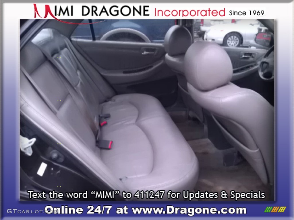 1999 Accord EX Sedan - Black Currant Pearl / Gray photo #14