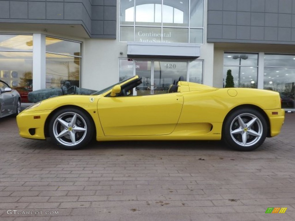 Giallo Modena (Yellow) 2002 Ferrari 360 Spider Exterior Photo #73119918