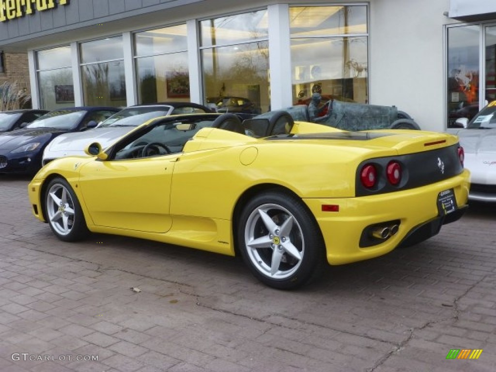 Giallo Modena (Yellow) 2002 Ferrari 360 Spider Exterior Photo #73119943