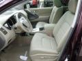 Beige 2013 Nissan Murano SL AWD Interior Color
