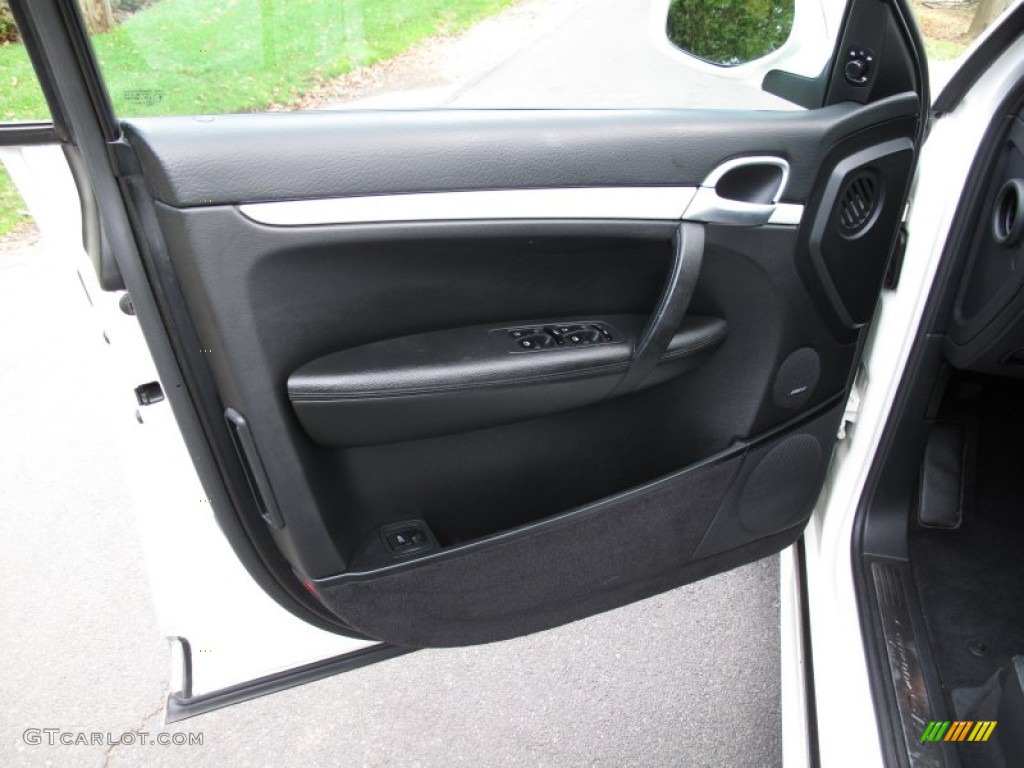2009 Porsche Cayenne GTS Black Door Panel Photo #73120419