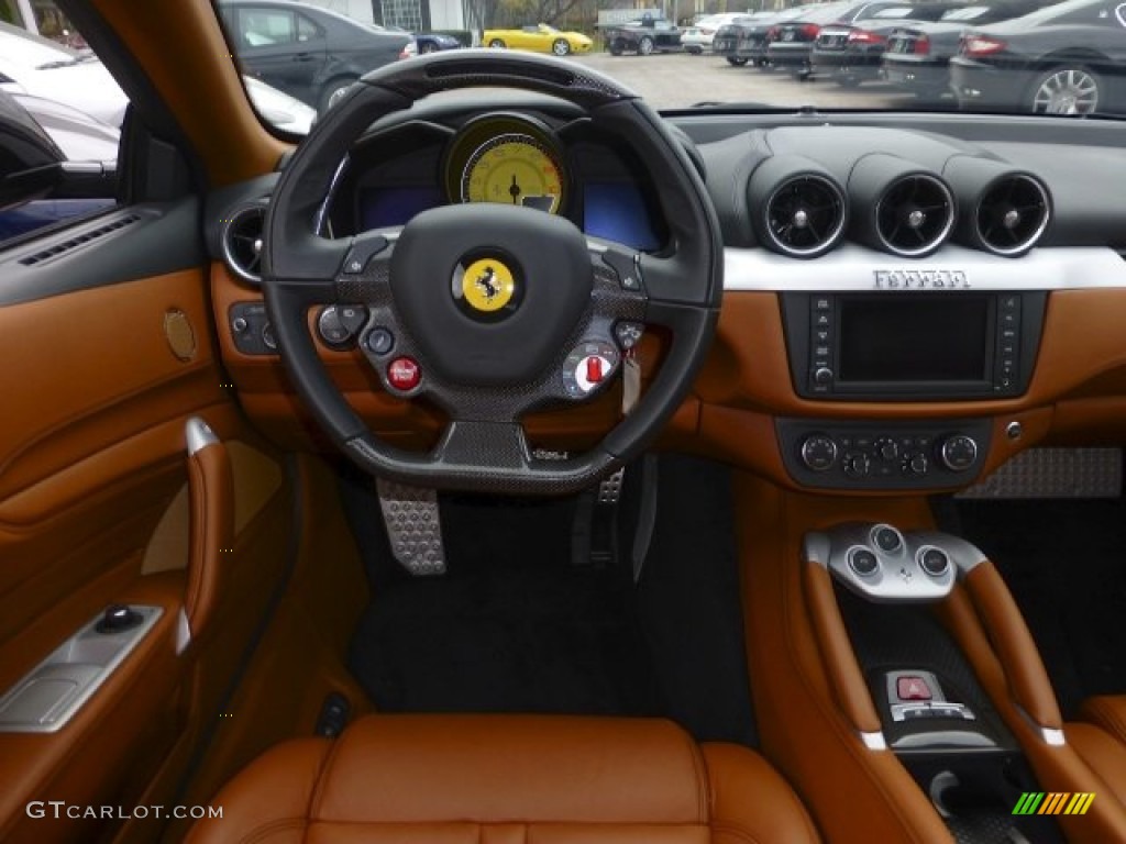 2012 Ferrari FF Standard FF Model Cuoio Toscano Semi-Anilina Dashboard Photo #73121028