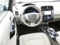 2012 Nissan LEAF Light Gray Interior Interior Photo