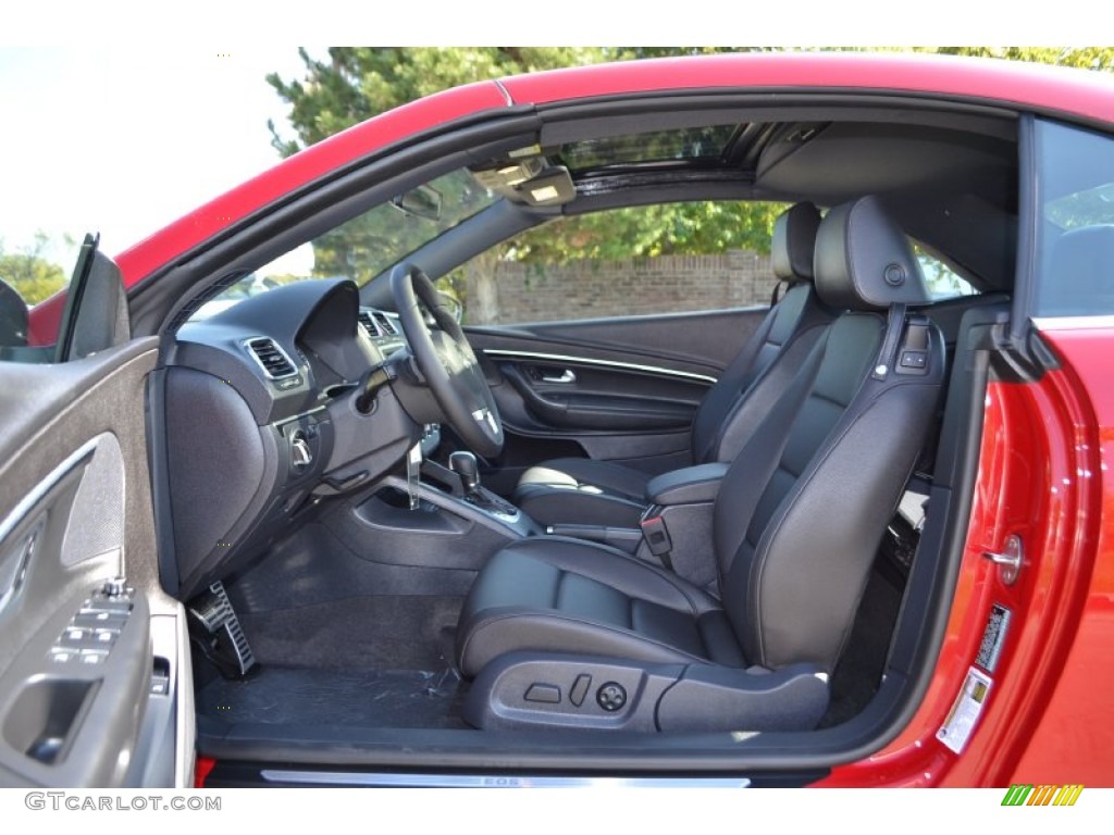 Titan Black Interior 2013 Volkswagen Eos Sport Photo #73122910