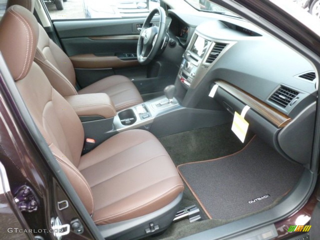 Saddle Brown Interior 2013 Subaru Outback 3.6R Limited Photo #73122957