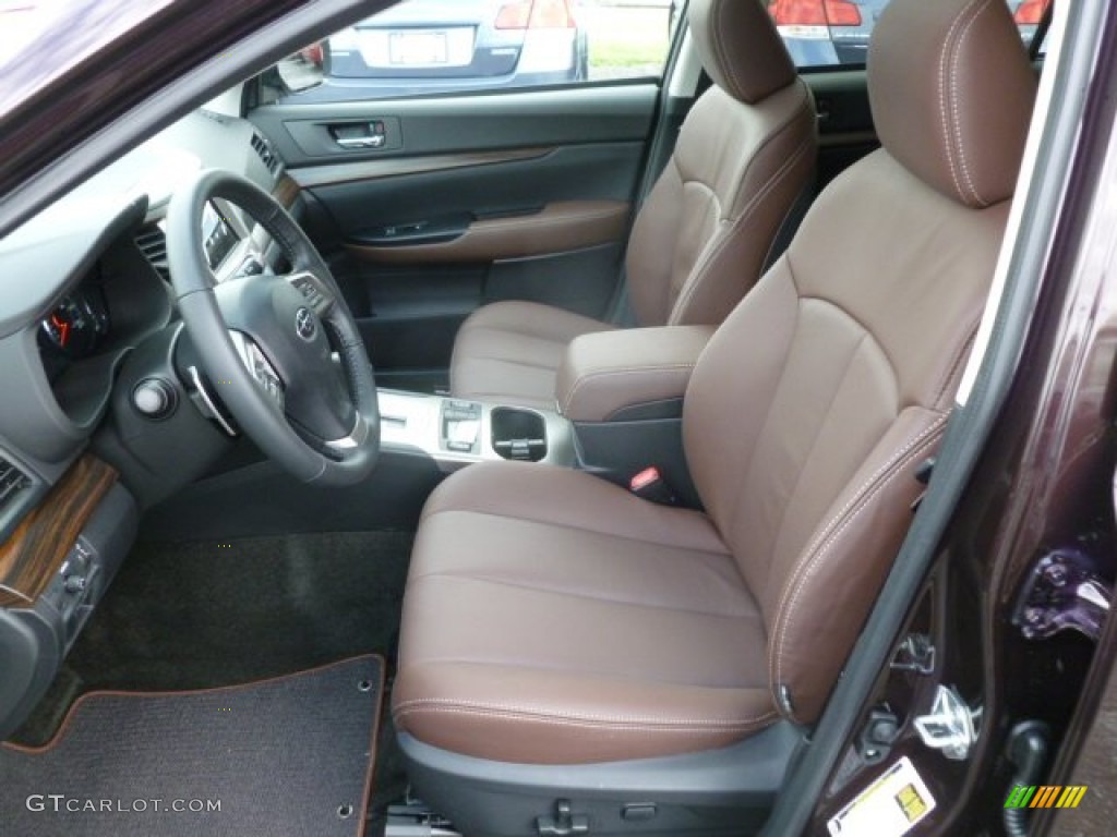 Saddle Brown Interior 2013 Subaru Outback 3.6R Limited Photo #73123048