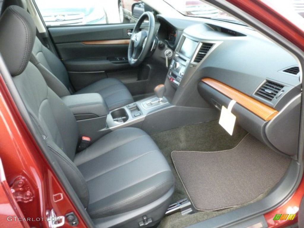 Black Interior 2013 Subaru Outback 3.6R Limited Photo #73123680